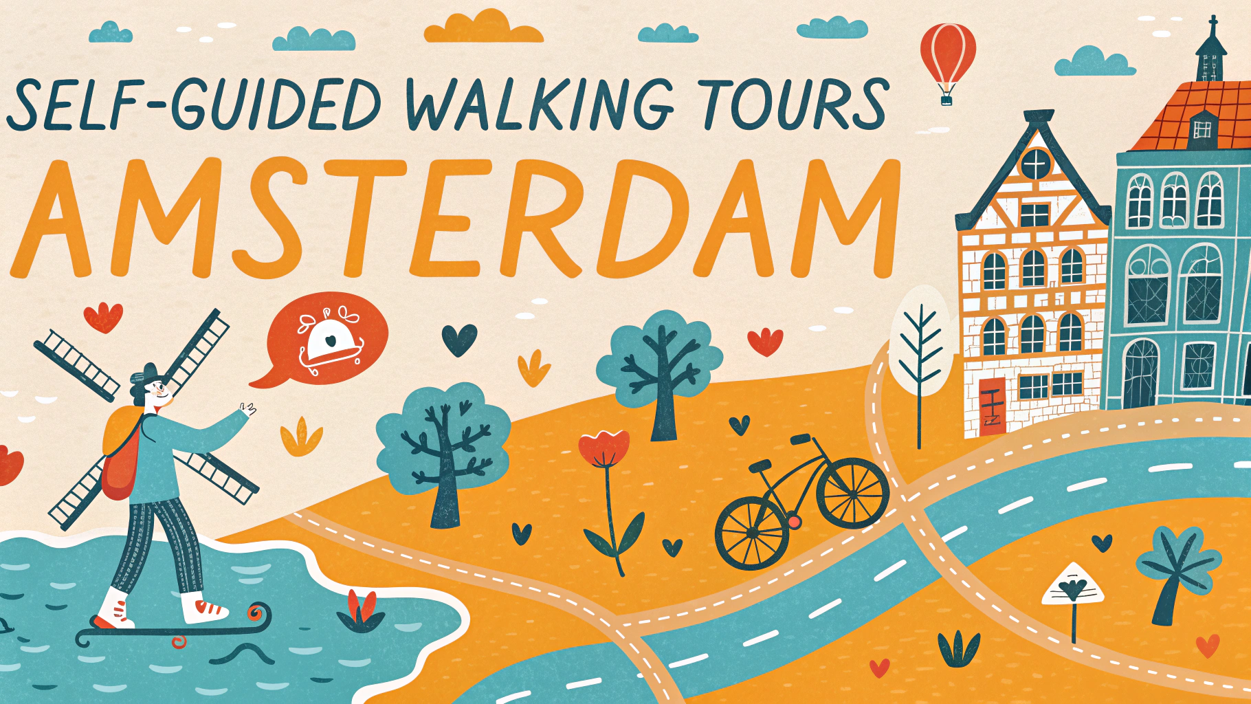 Self-Guided Walking Tours Amsterdam - SelfGuidedWalk.com
